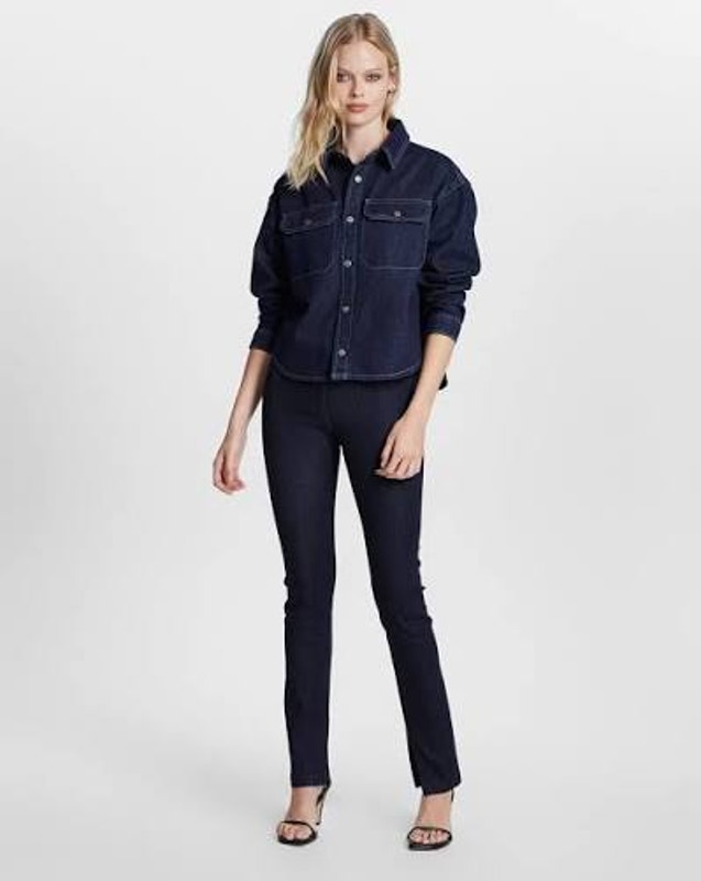 Ksubi Luna Jean Leggings High Rise Zipper Hem Moonlight Wash Nwt 25